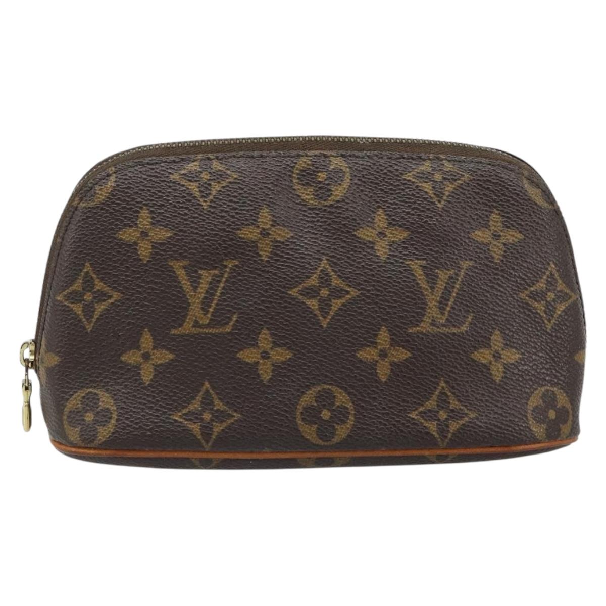 LOUIS VUITTON Monogram Leopard Azzedine Alaïa Alma Pouch M99032 LV Auth 185752A