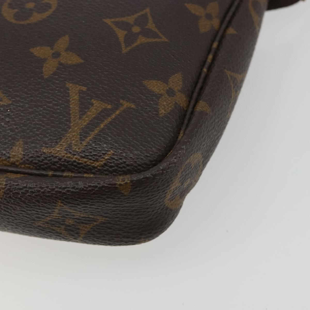 LOUIS VUITTON Monogram Pochette Accessoires Pouch M51980 LV Auth 185753A