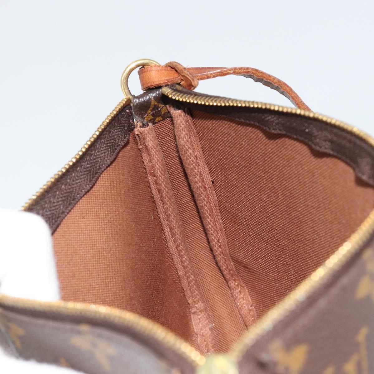 LOUIS VUITTON Monogram Pochette Accessoires Pouch M51980 LV Auth 185753A