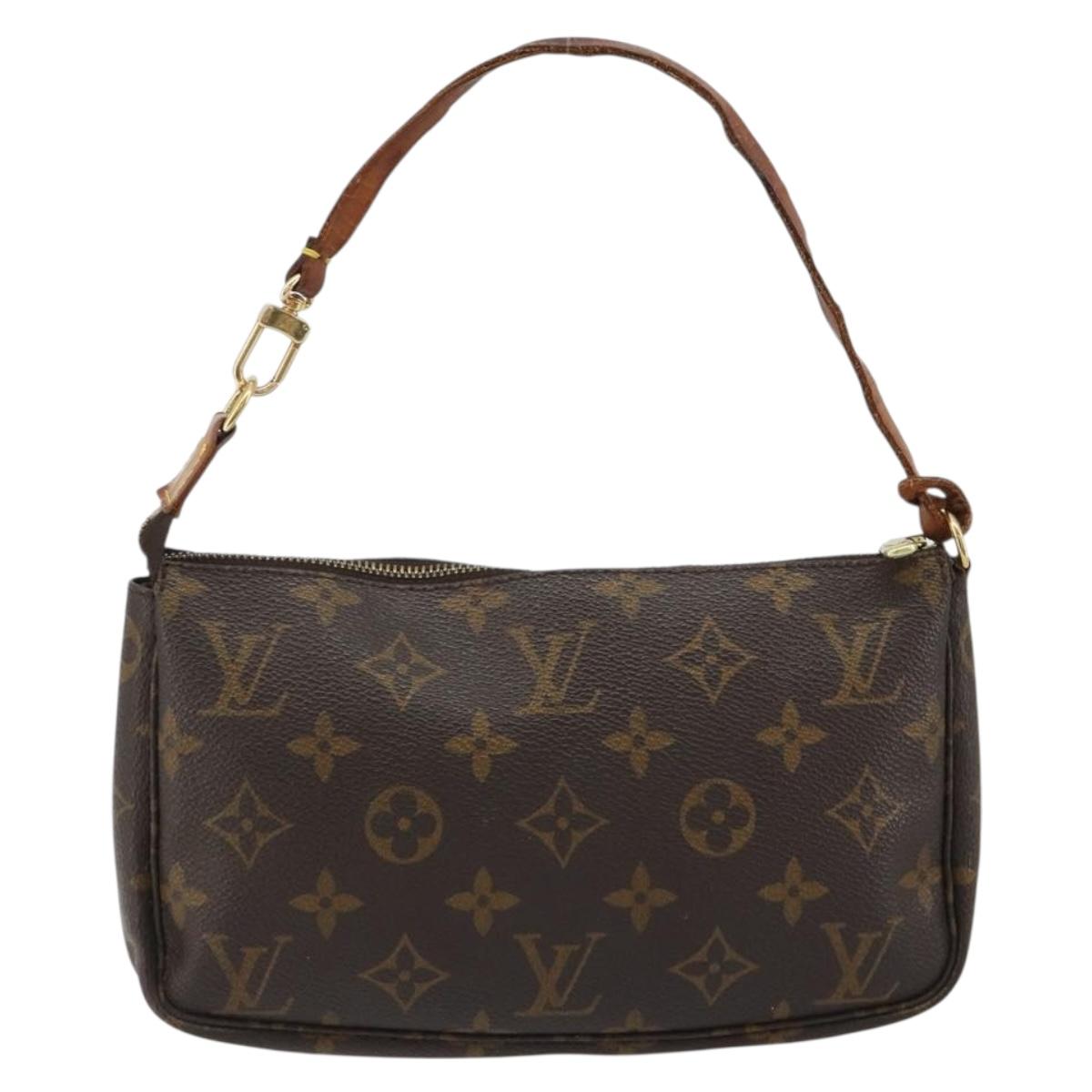 LOUIS VUITTON Monogram Pochette Accessoires Pouch M51980 LV Auth 185753A