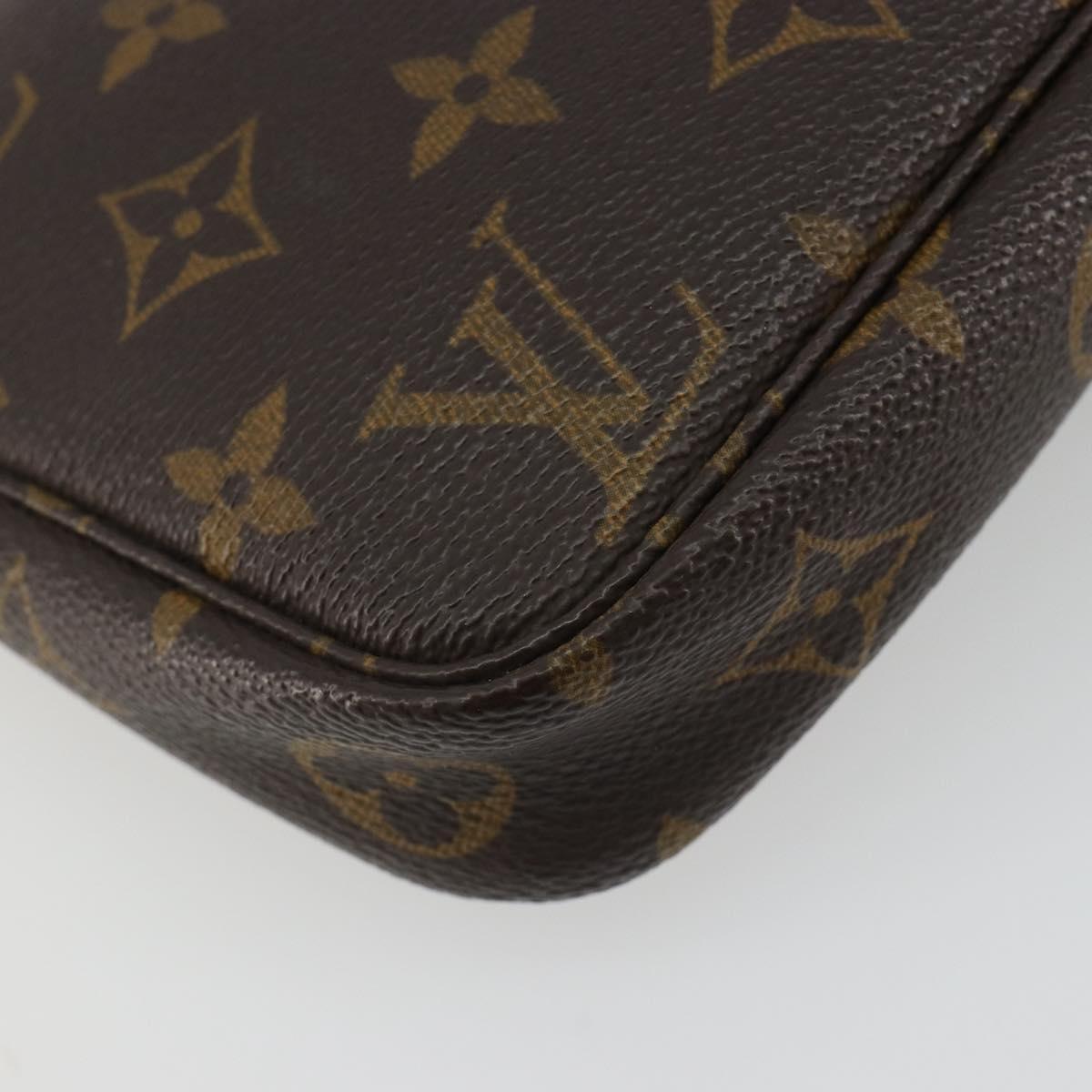 LOUIS VUITTON Monogram Pochette Accessoires Pouch M51980 LV Auth 185754A