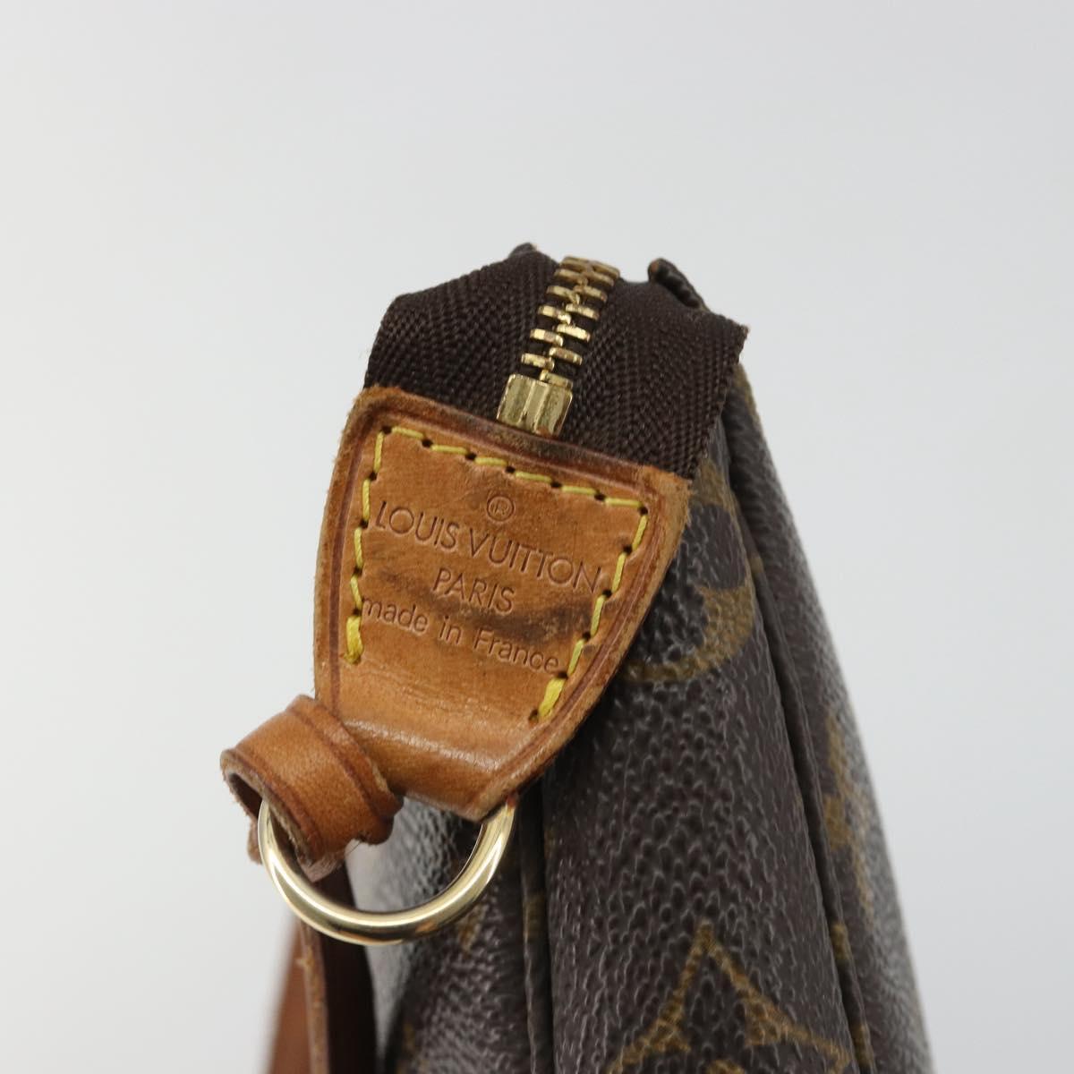 LOUIS VUITTON Monogram Pochette Accessoires Pouch M51980 LV Auth 185754A