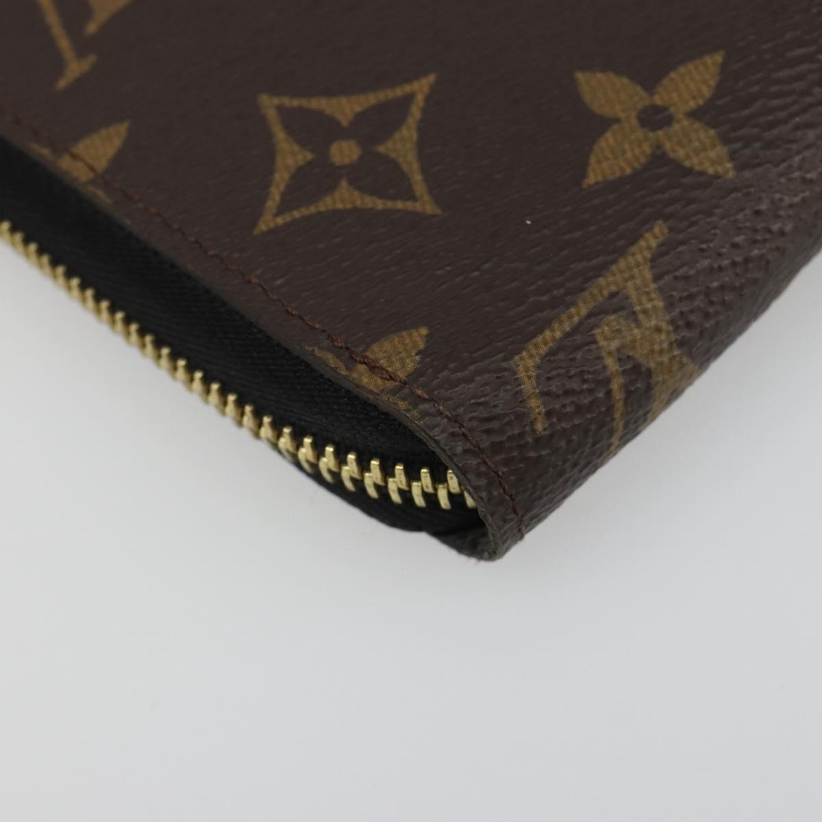 LOUIS VUITTON Monogram Kansai Zippy Wallet Long Wallet M67249 LV Auth 185761M