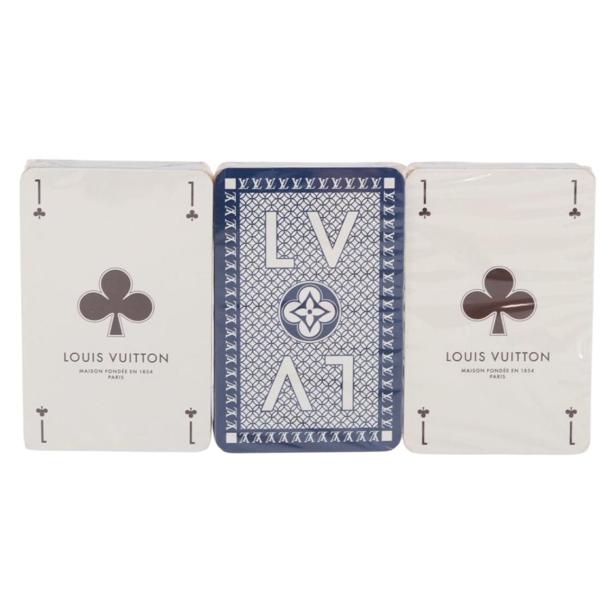LOUIS VUITTON Cartes Toi Joux Playing Cards 3 Set Multicolor M65460 Auth 185762M