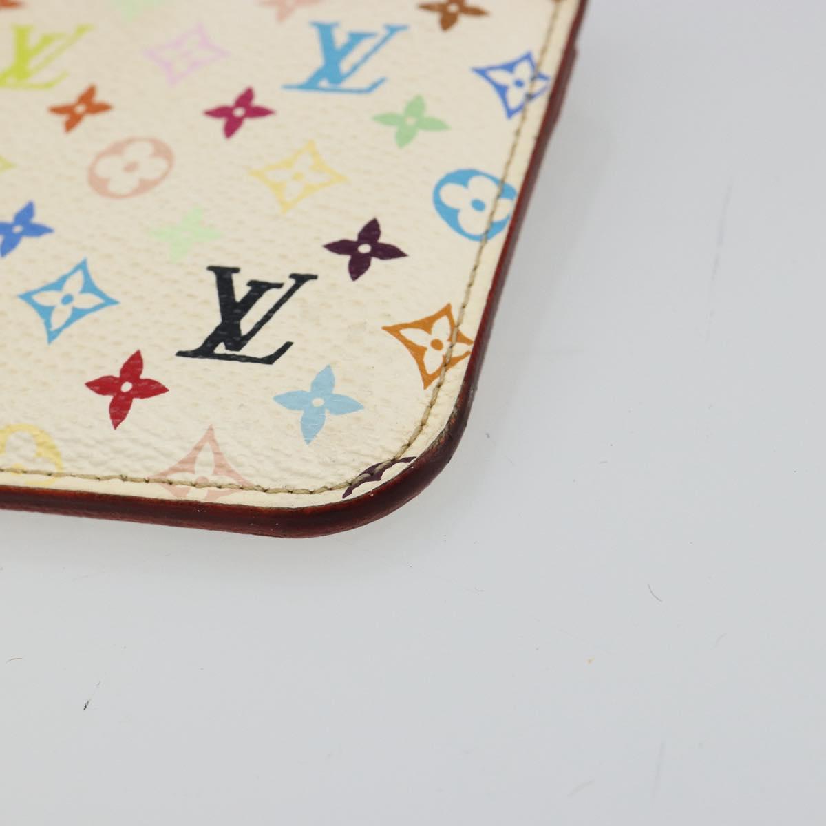 LOUIS VUITTON Monogram Multicolor Pochette Cles NM Purse M93734 LV Auth 185773