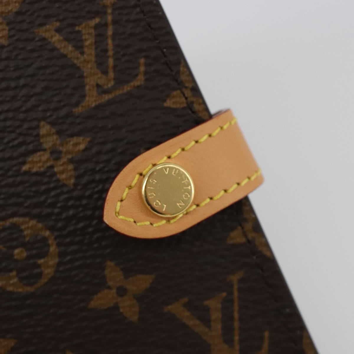 LOUIS VUITTON Monogram Mattifying Paper Case Hand Mirror LBC003 LV Auth 185778M