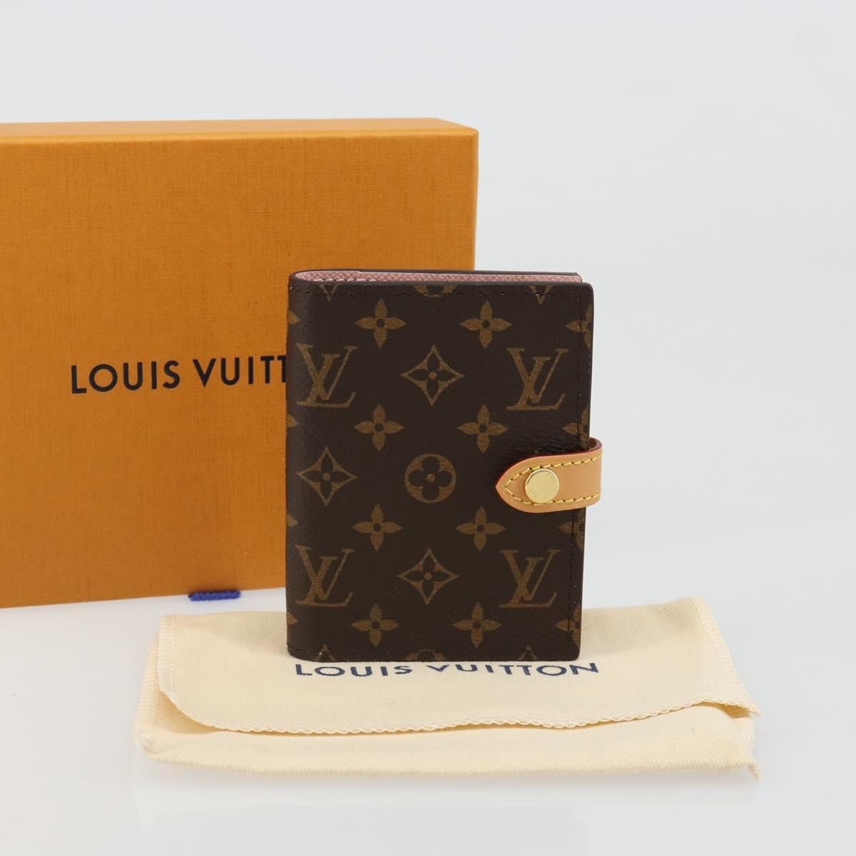 LOUIS VUITTON Monogram Mattifying Paper Case Hand Mirror LBC003 LV Auth 185778M