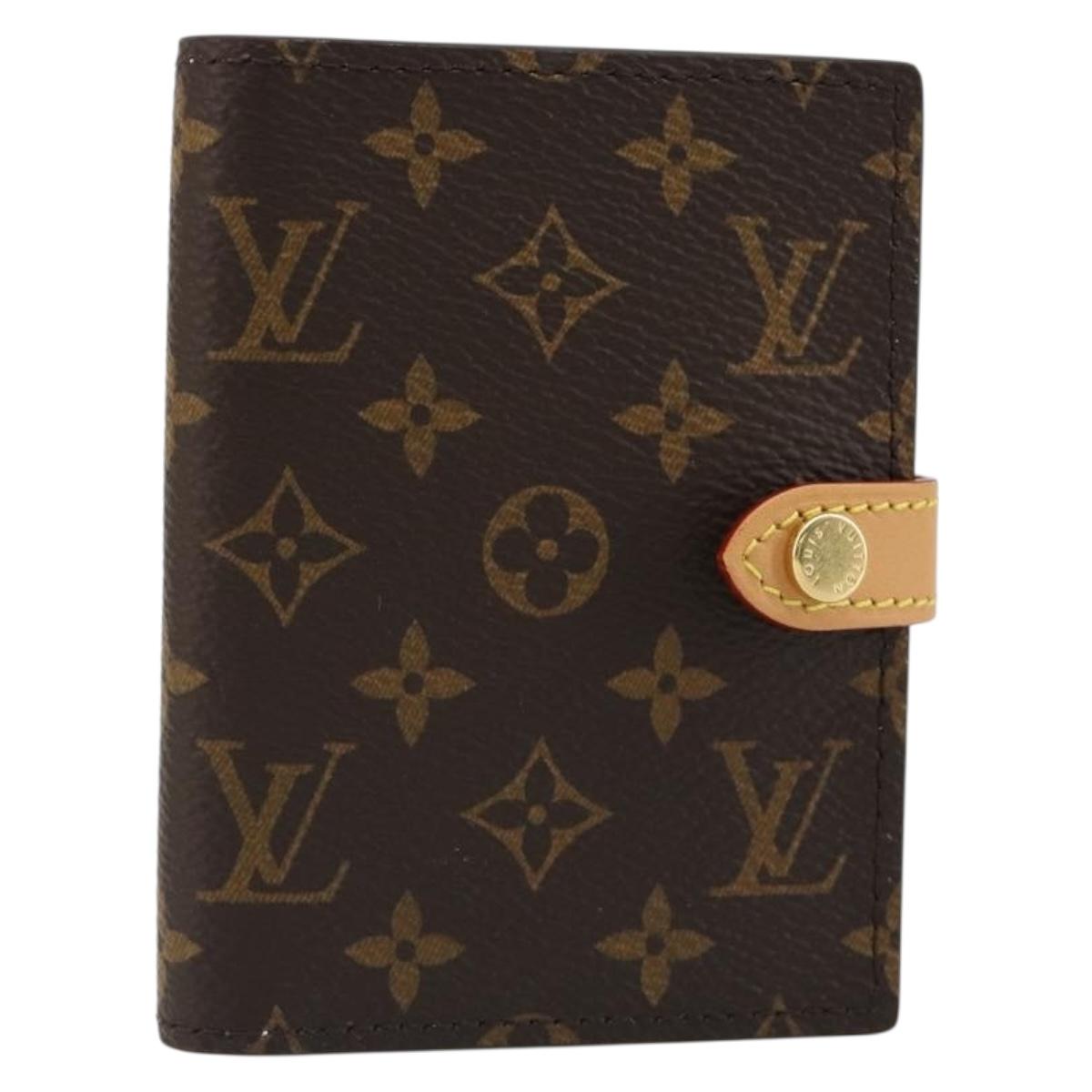 LOUIS VUITTON Monogram Mattifying Paper Case Hand Mirror LBC003 LV Auth 185778M