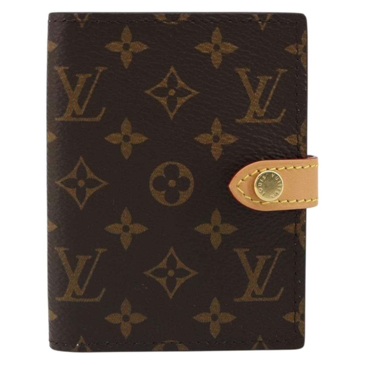 LOUIS VUITTON Monogram Mattifying Paper Case Hand Mirror LBC003 LV Auth 185778M