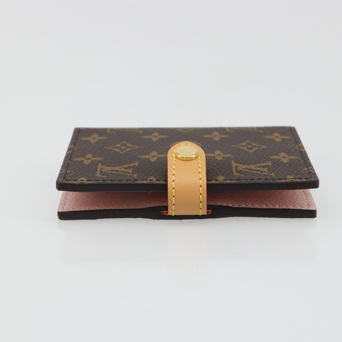 LOUIS VUITTON Monogram Mattifying Paper Case Hand Mirror LBC003 LV Auth 185778M