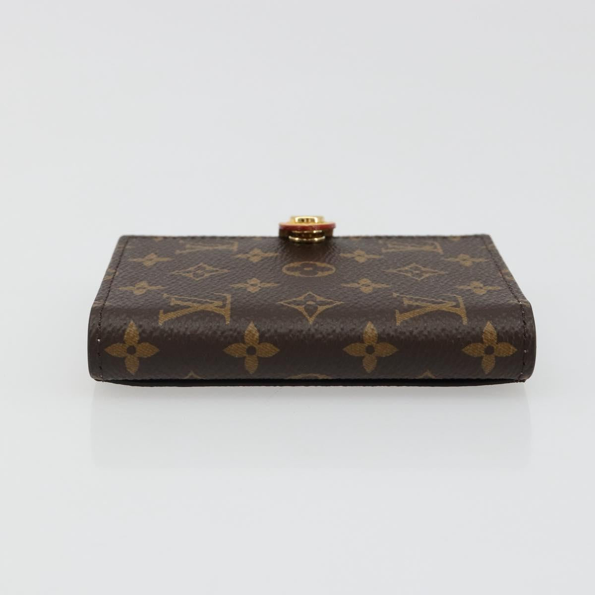 LOUIS VUITTON Monogram Mattifying Paper Case Hand Mirror LBC003 LV Auth 185778M