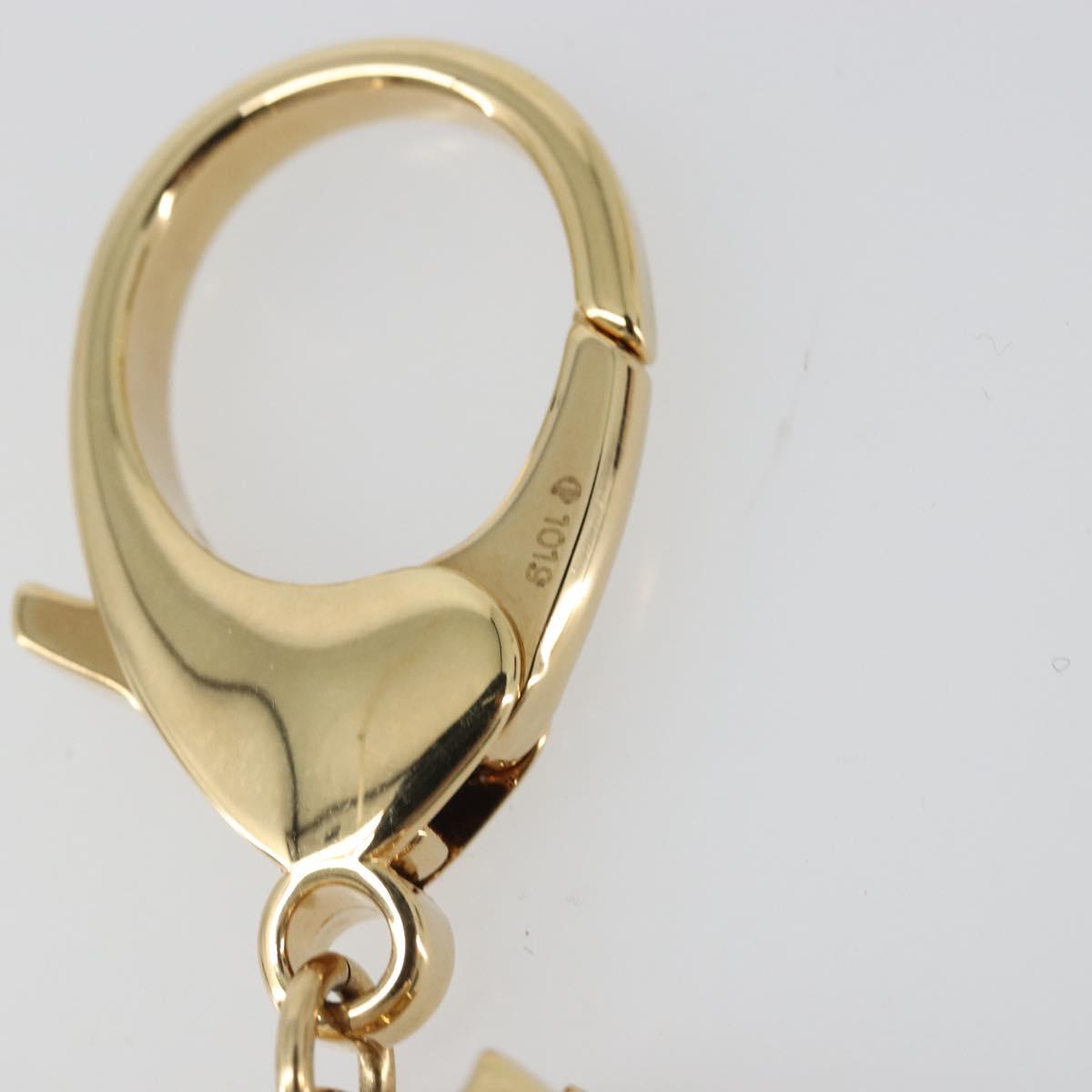 LOUIS VUITTON Bijoux Sac Animalia Lapin Charm metal Red M66129 LV Auth 185782M