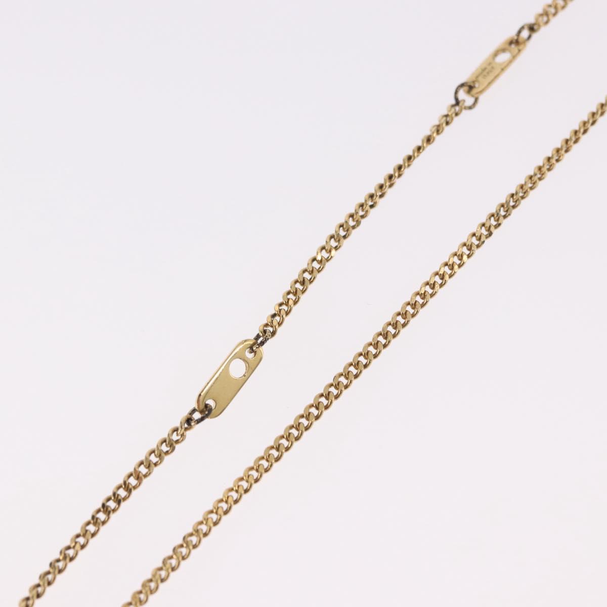 LOUIS VUITTON Collier LV Upside Down Necklace metal Gold M62682 LV Auth 185785M