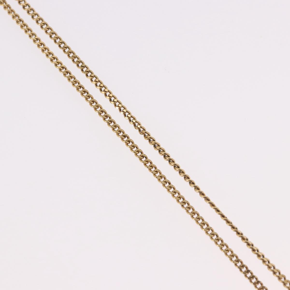 LOUIS VUITTON Collier LV Upside Down Necklace metal Gold M62682 LV Auth 185785M