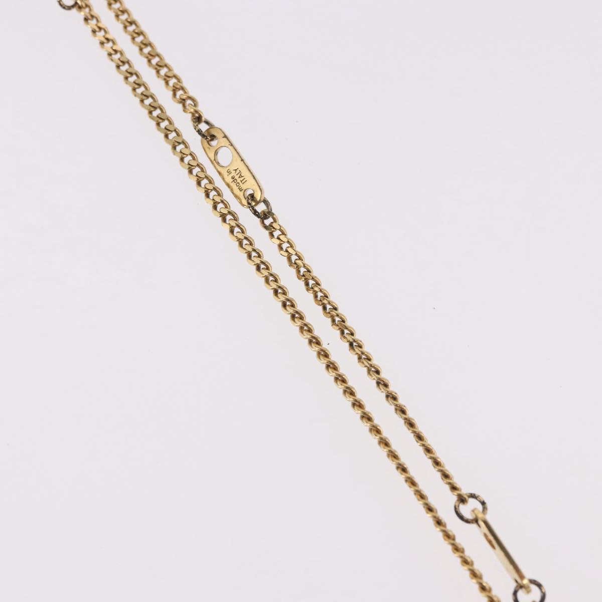 LOUIS VUITTON Collier LV Upside Down Necklace metal Gold M62682 LV Auth 185785M