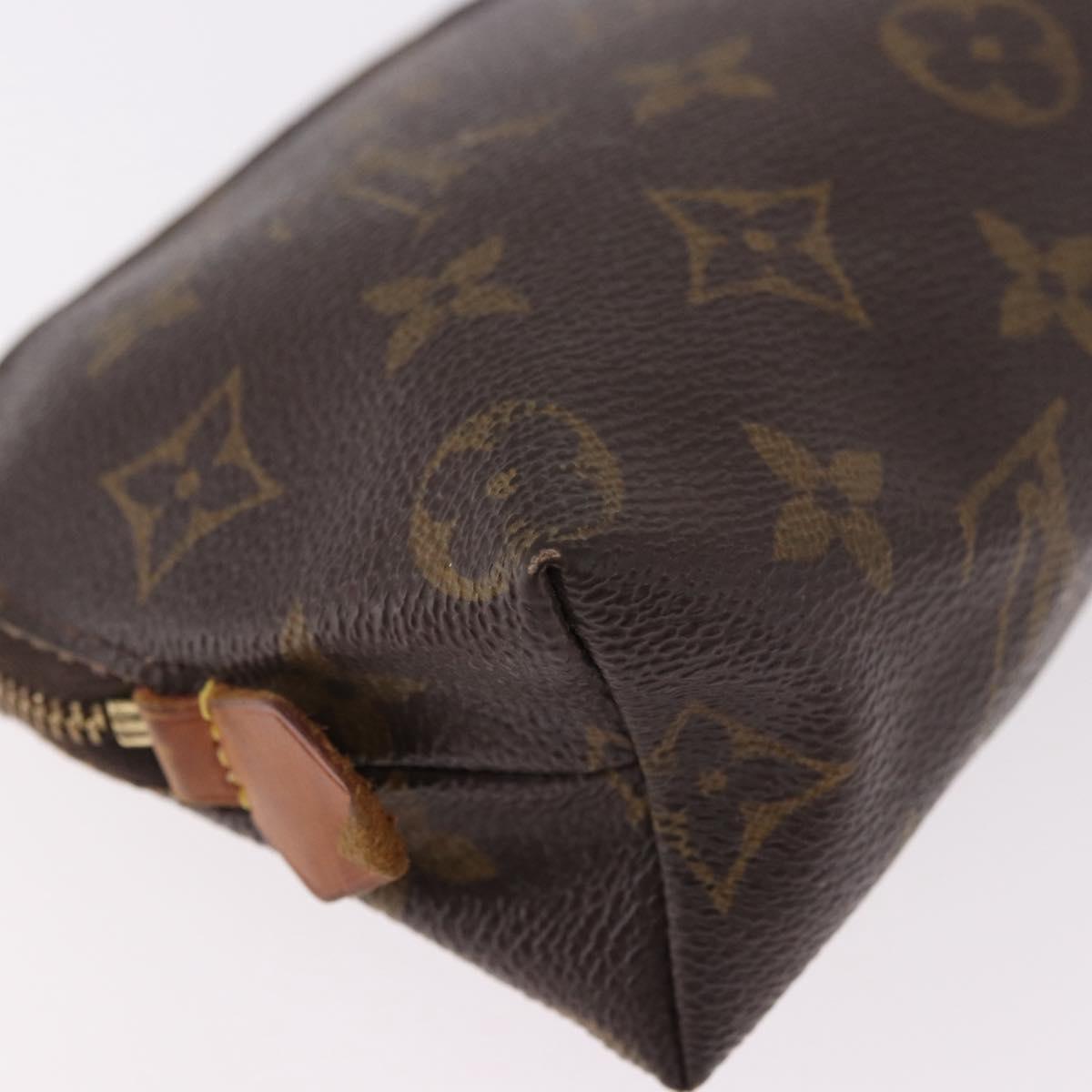 LOUIS VUITTON Monogram Pochette Cosmetic PM Pouch M43998 LV Auth 185800