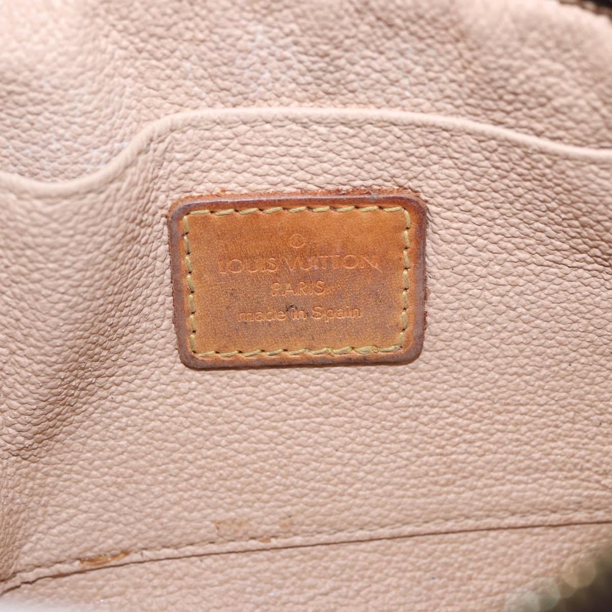 LOUIS VUITTON Monogram Pochette Cosmetic PM Pouch M43998 LV Auth 185800
