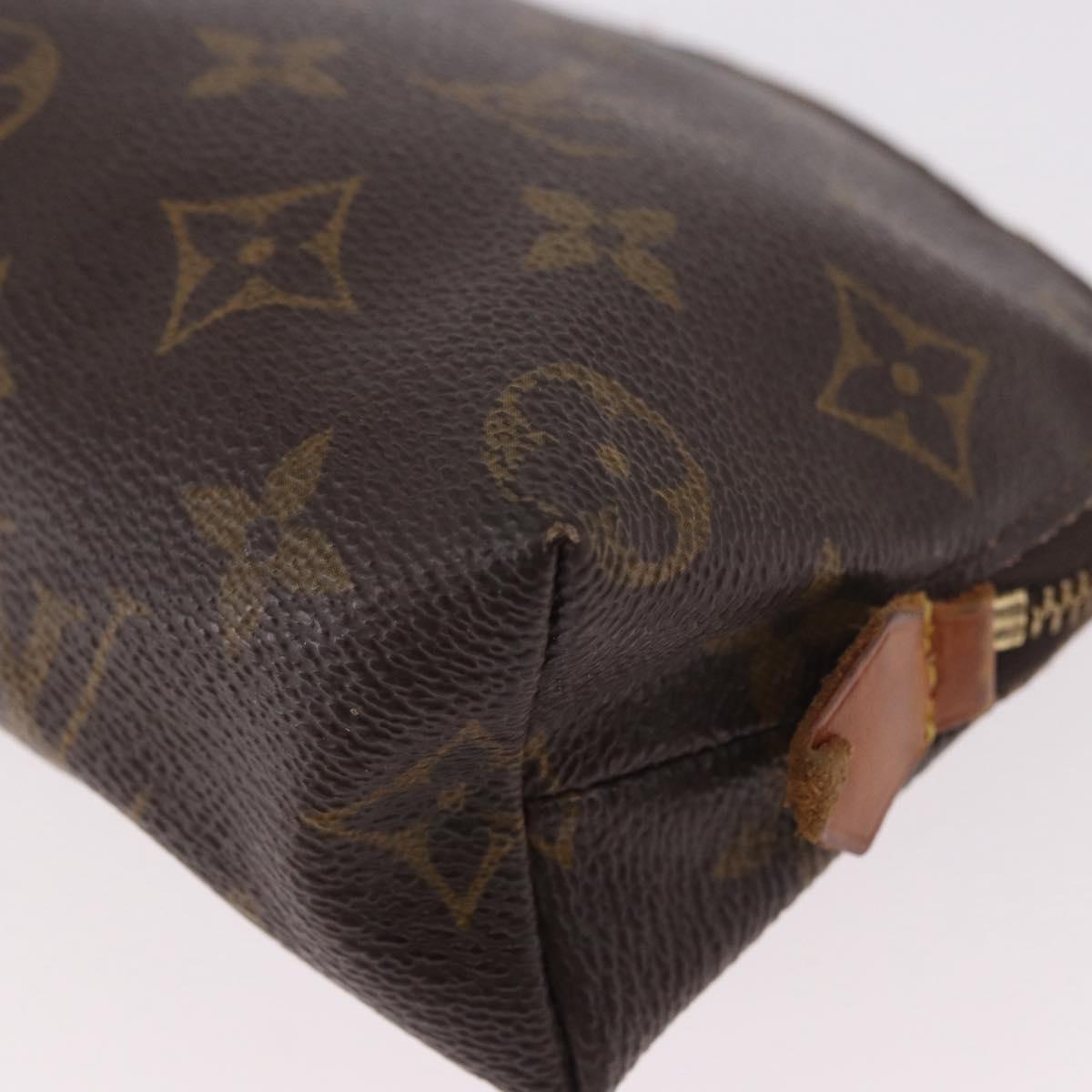 LOUIS VUITTON Monogram Pochette Cosmetic PM Pouch M43998 LV Auth 185800