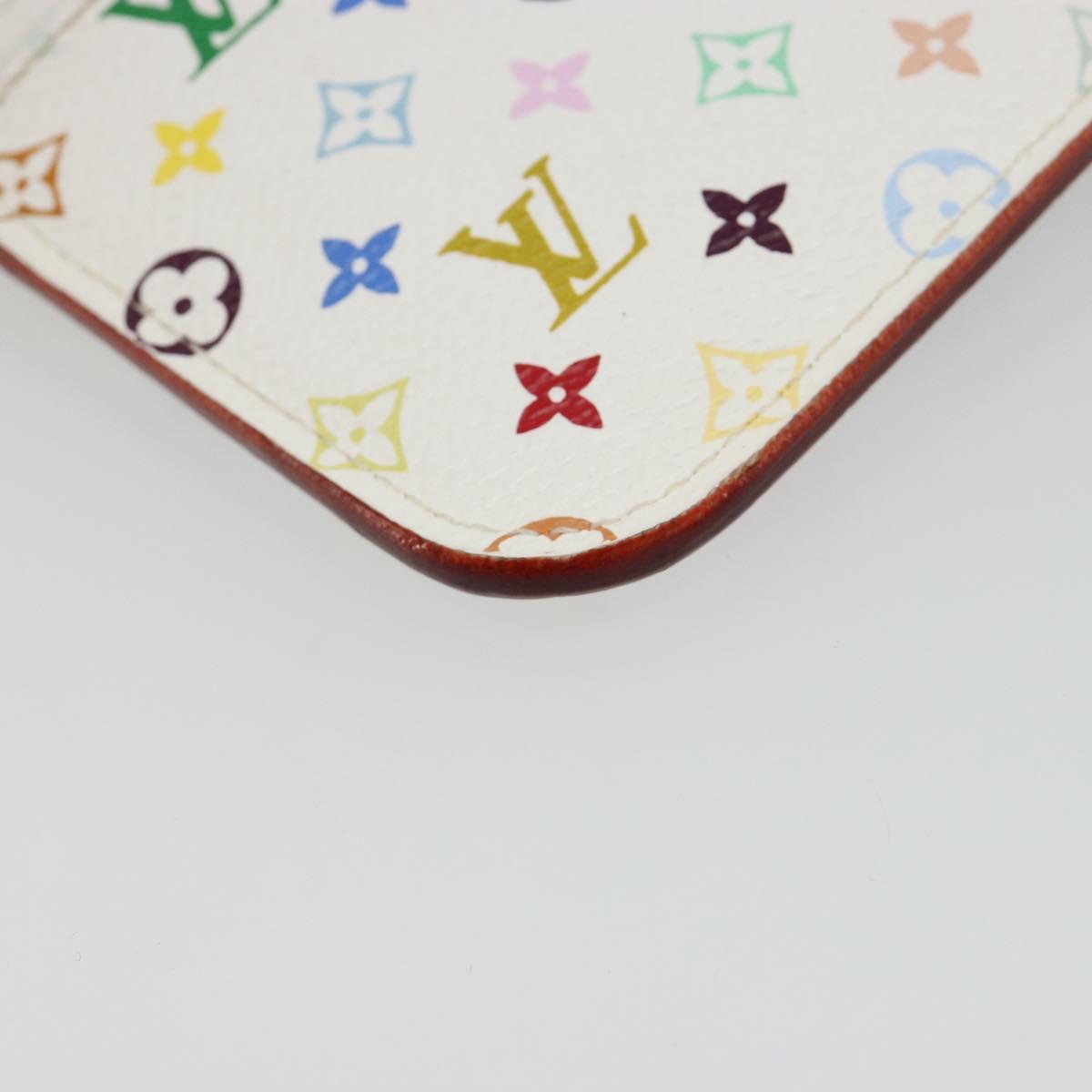 LOUIS VUITTON Monogram Multicolor Pochette Cles NM Purse M93734 LV Auth 185867A