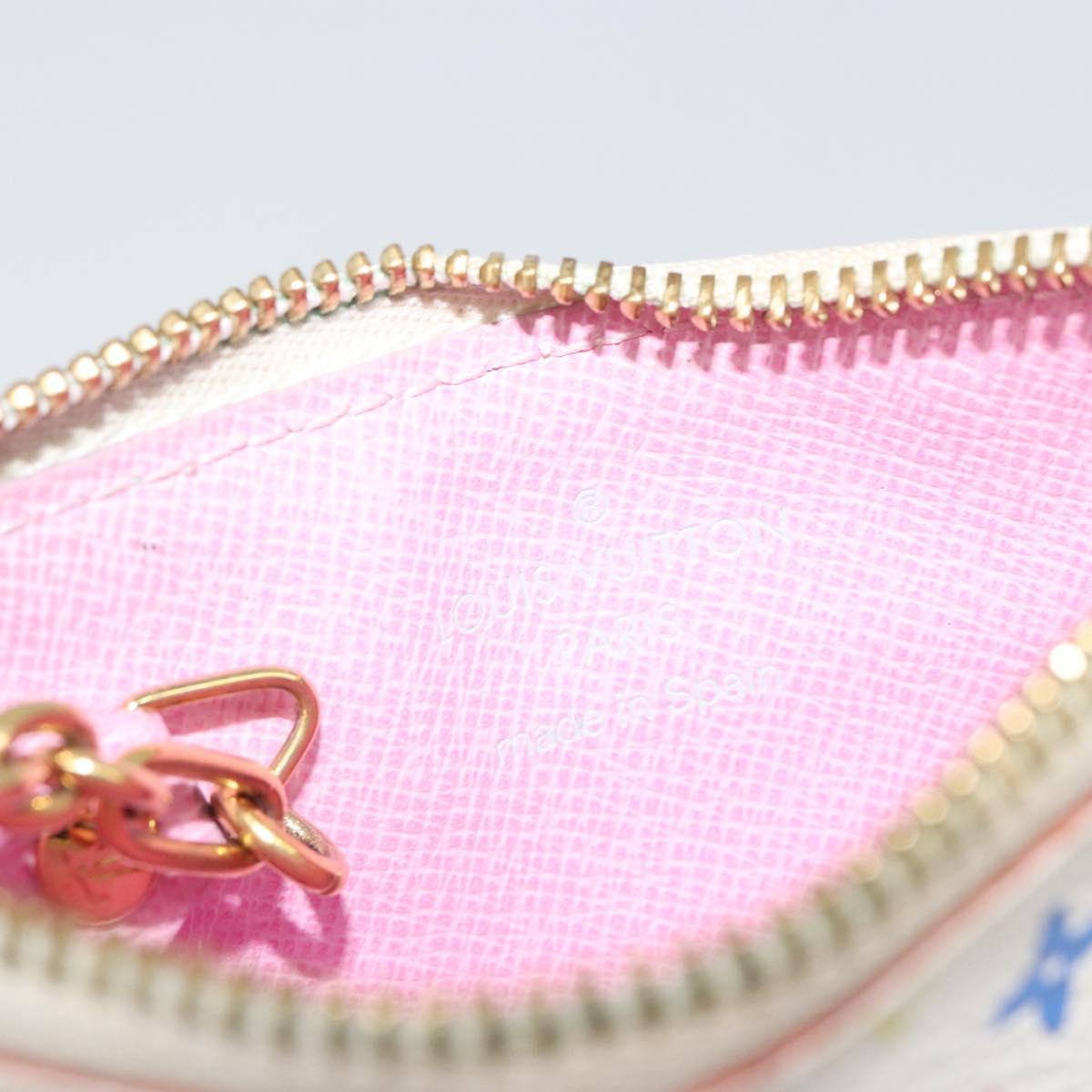 LOUIS VUITTON Monogram Multicolor Pochette Cles NM Purse M93734 LV Auth 185867A