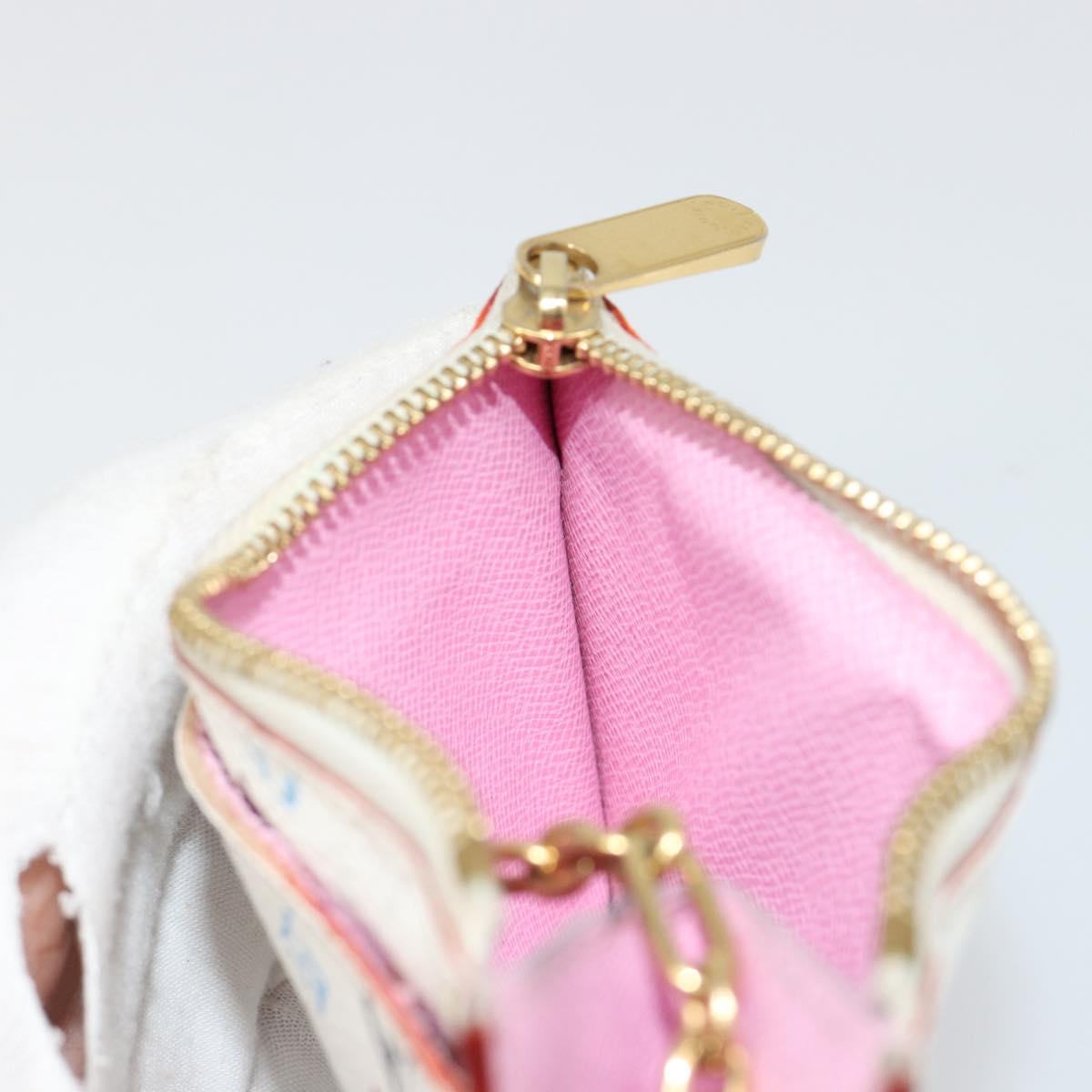 LOUIS VUITTON Monogram Multicolor Pochette Cles NM Purse M93734 LV Auth 185867A
