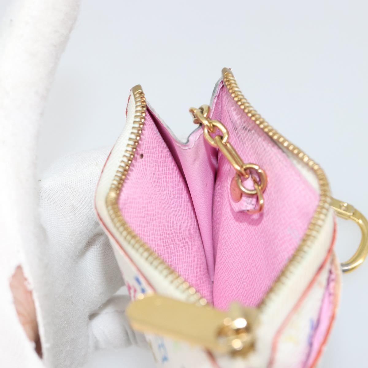 LOUIS VUITTON Monogram Multicolor Pochette Cles NM Purse M93734 LV Auth 185867A