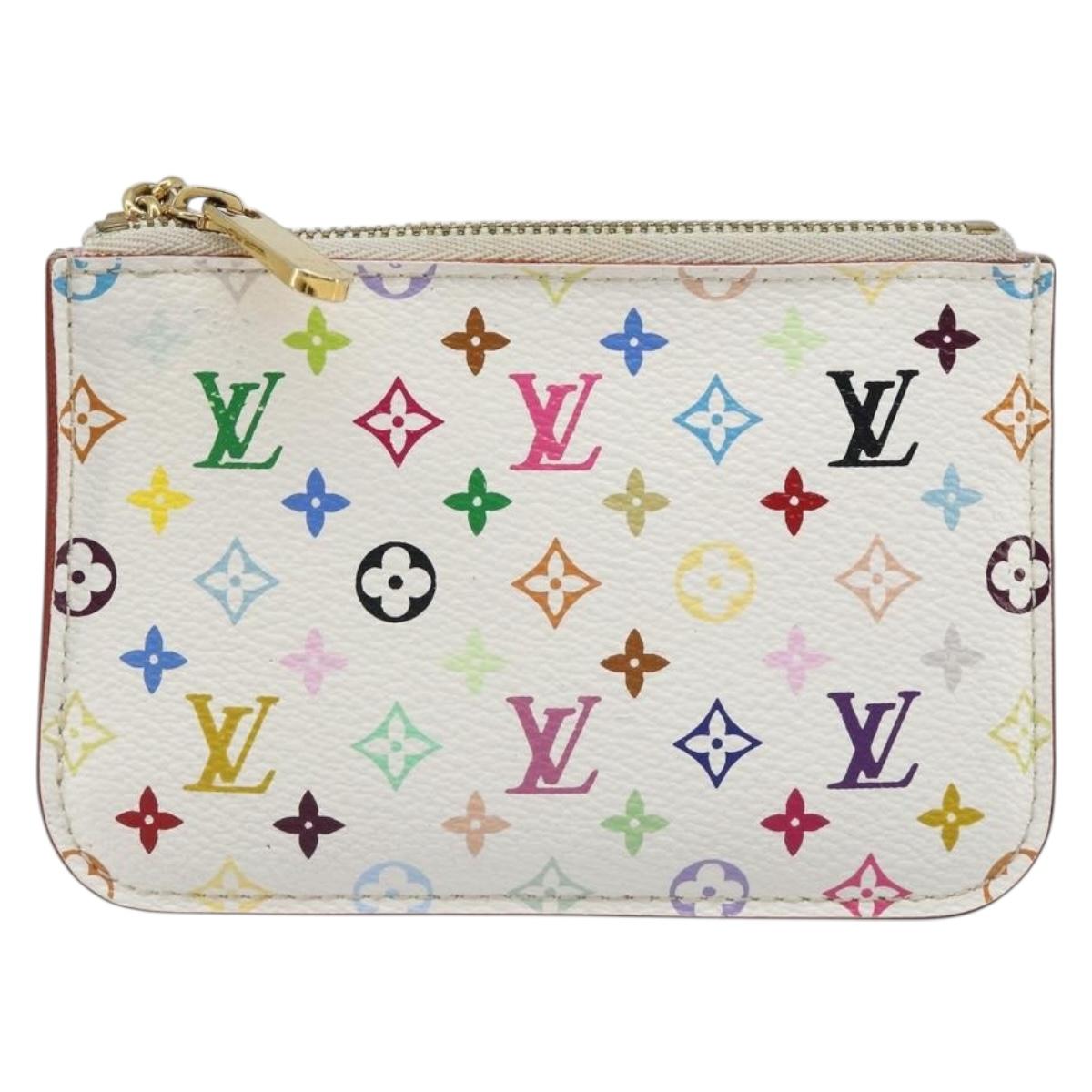 LOUIS VUITTON Monogram Multicolor Pochette Cles NM Purse M93734 LV Auth 185867A