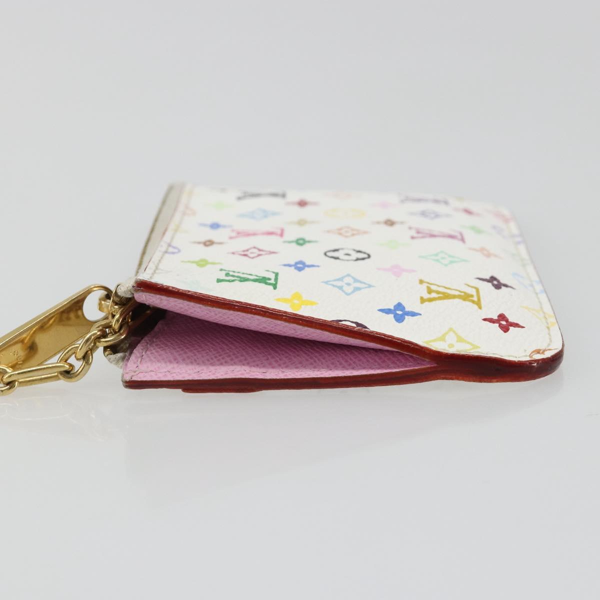 LOUIS VUITTON Monogram Multicolor Pochette Cles NM Purse M93734 LV Auth 185867A
