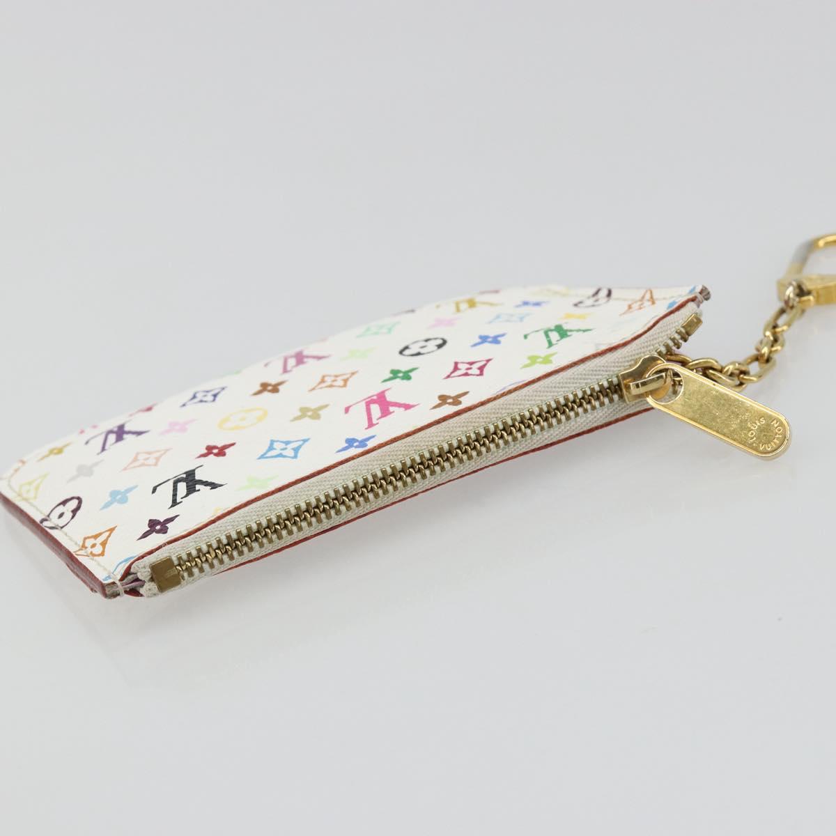 LOUIS VUITTON Monogram Multicolor Pochette Cles NM Purse M93734 LV Auth 185867A