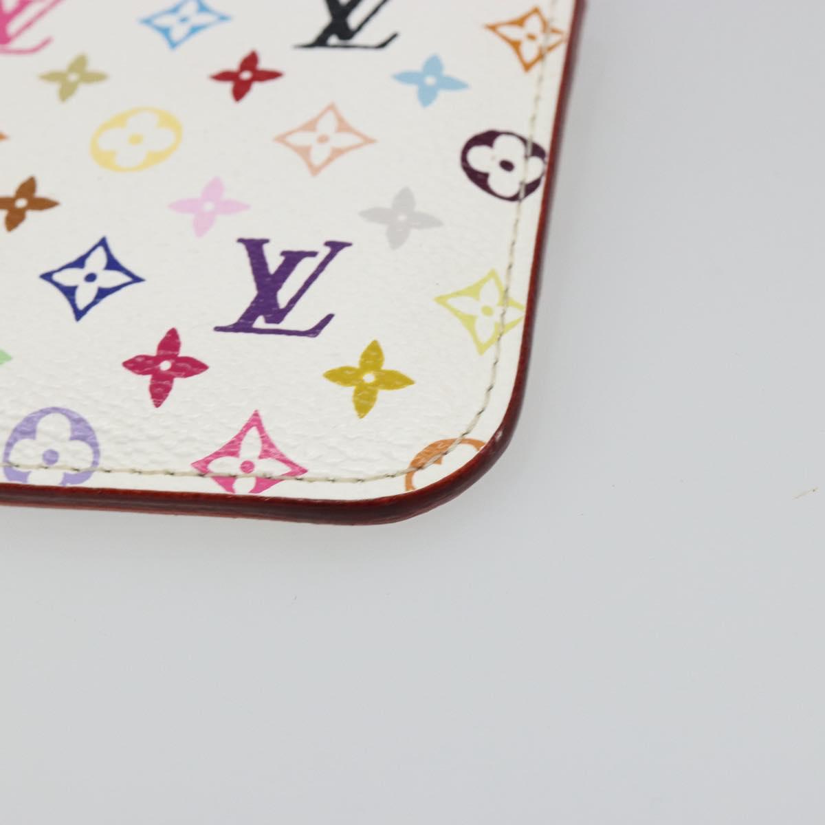 LOUIS VUITTON Monogram Multicolor Pochette Cles NM Purse M93734 LV Auth 185867A