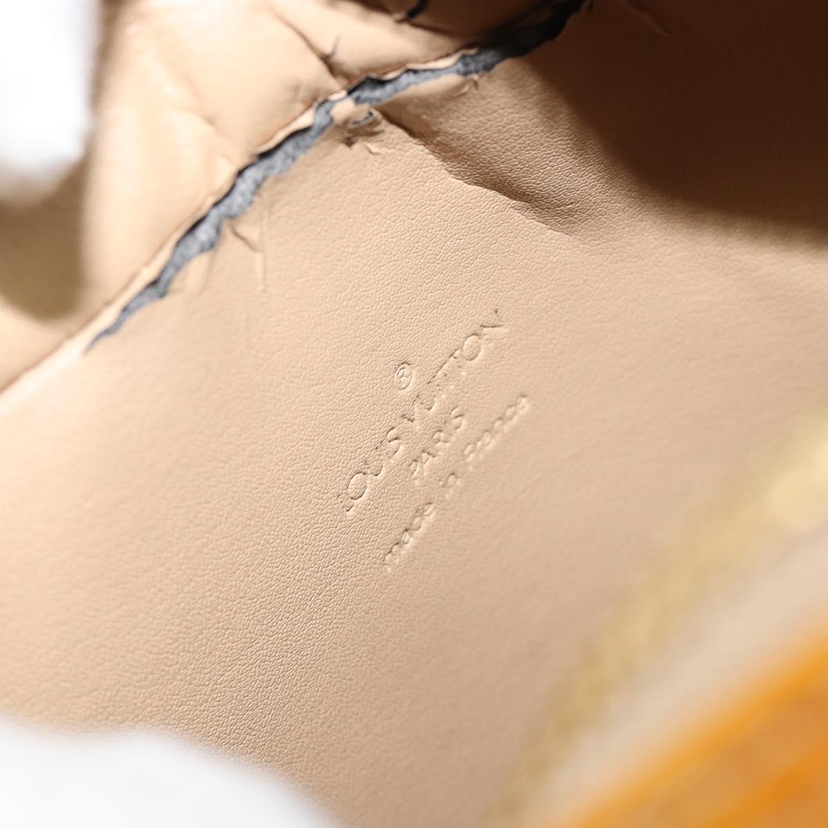 LOUIS VUITTON Monogram Vernis Wooster Shoulder Bag Beige LV Auth 185903