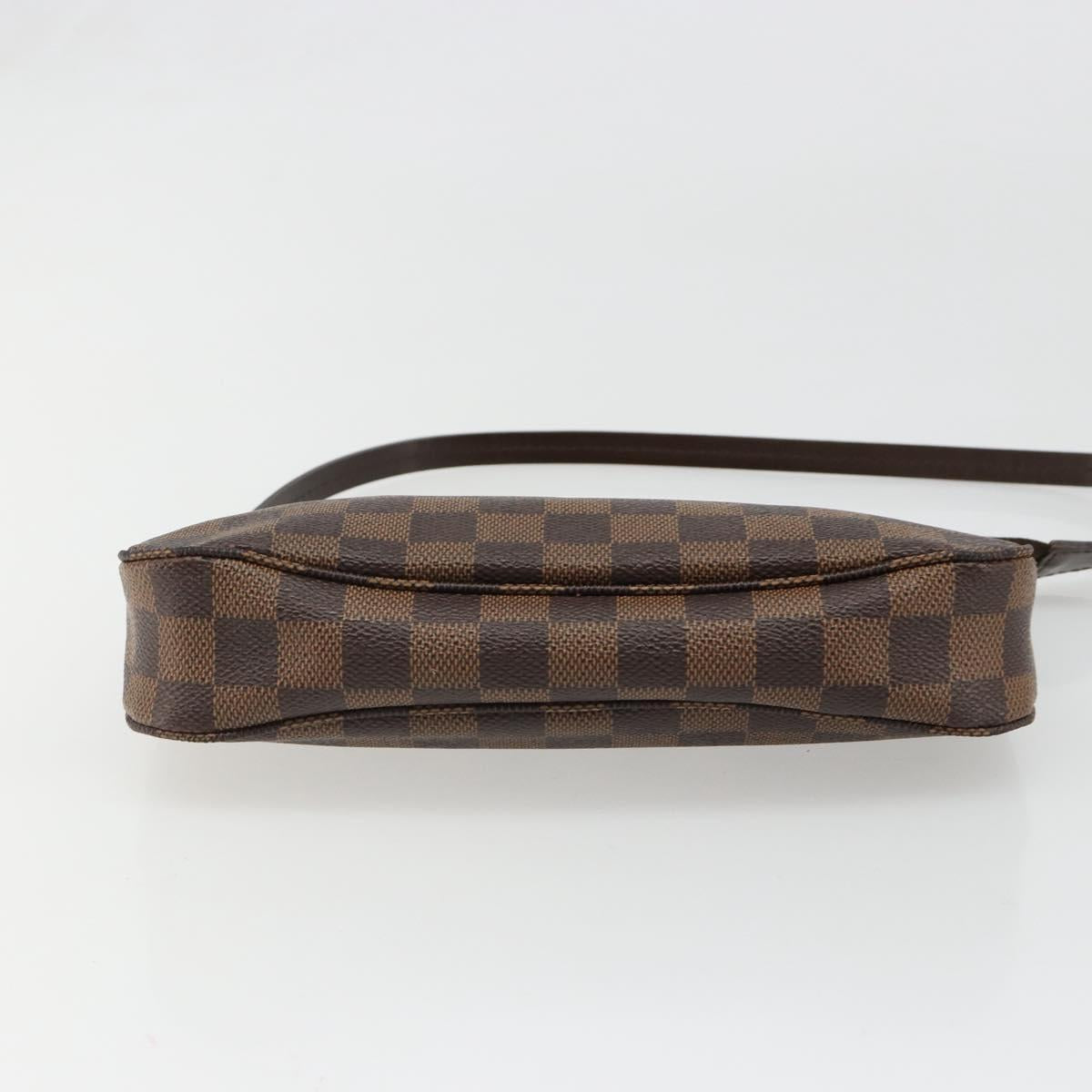 LOUIS VUITTON Damier Ebene Pochette Accessoires Pouch N41206 LV Auth 185906A