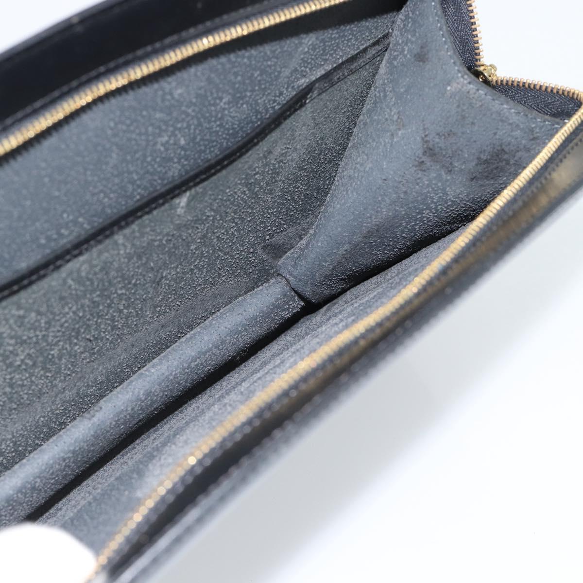 LOUIS VUITTON Epi Trousse Crete Pouch Black M48402 LV Auth 185918