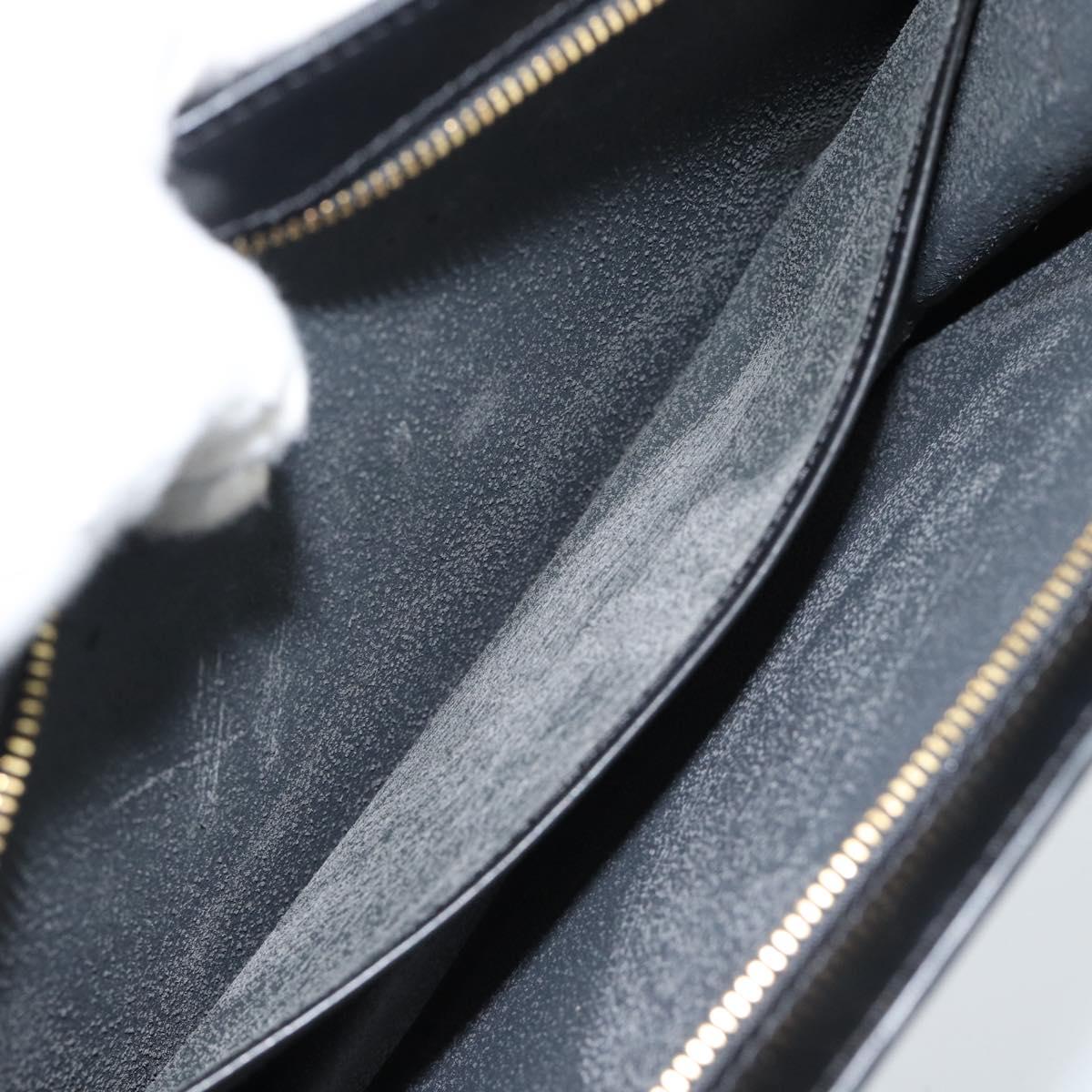 LOUIS VUITTON Epi Trousse Crete Pouch Black M48402 LV Auth 185918