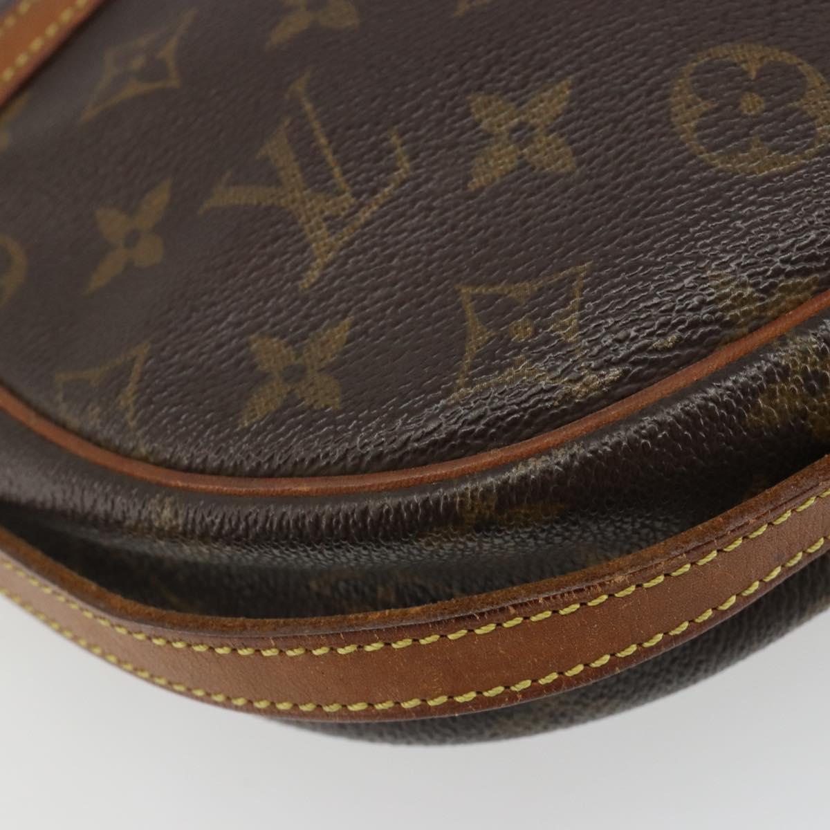 LOUIS VUITTON Monogram Jeune Fille MM Shoulder Bag M51226 LV Auth 185920