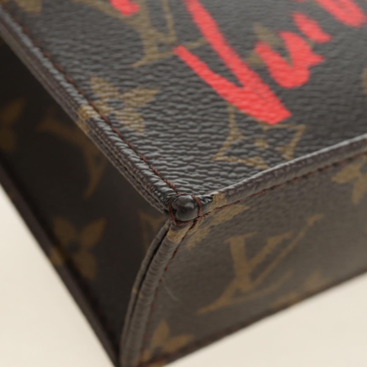 LOUIS VUITTON Monogram Fall in Love Petit Sac Plat Bag 2way M80839 Auth 185929SM