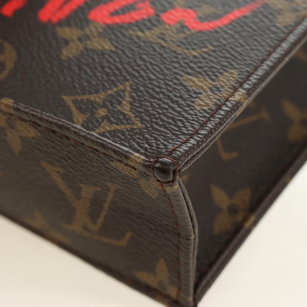 LOUIS VUITTON Monogram Fall in Love Petit Sac Plat Bag 2way M80839 Auth 185929SM