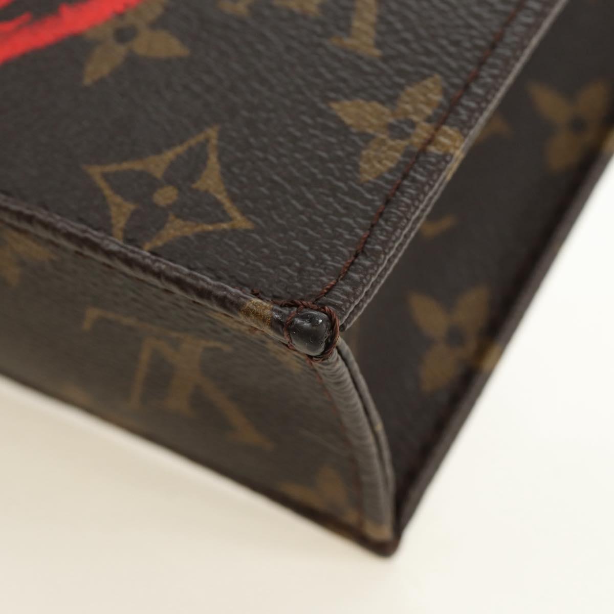 LOUIS VUITTON Monogram Fall in Love Petit Sac Plat Bag 2way M80839 Auth 185929SM