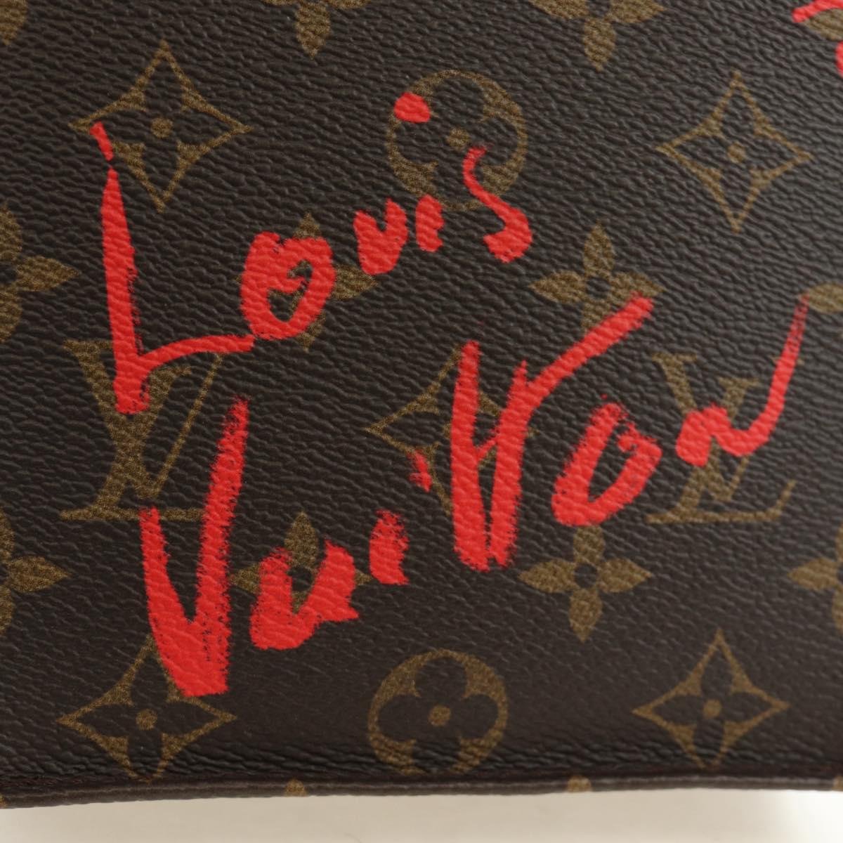 LOUIS VUITTON Monogram Fall in Love Petit Sac Plat Bag 2way M80839 Auth 185929SM