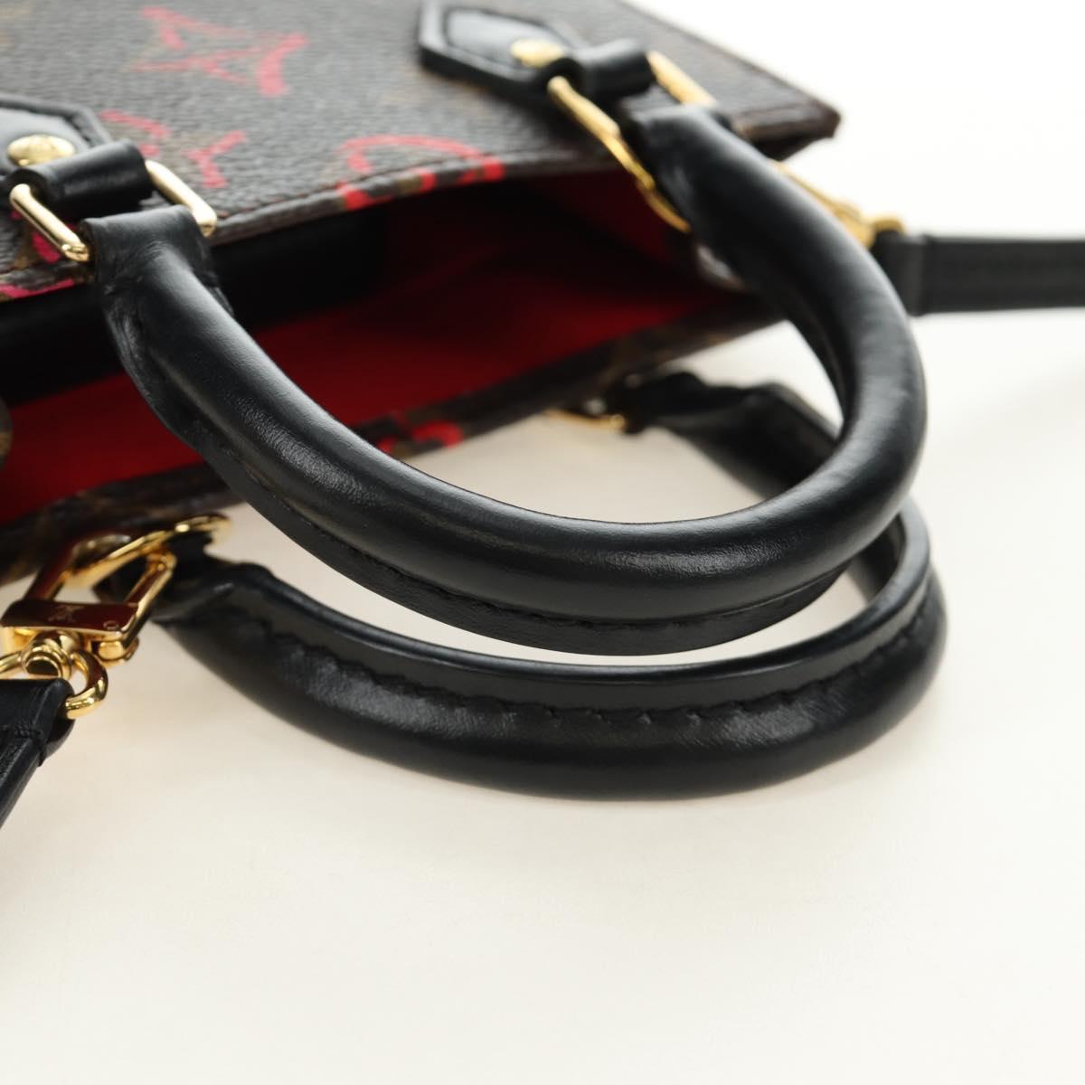 LOUIS VUITTON Monogram Fall in Love Petit Sac Plat Bag 2way M80839 Auth 185929SM