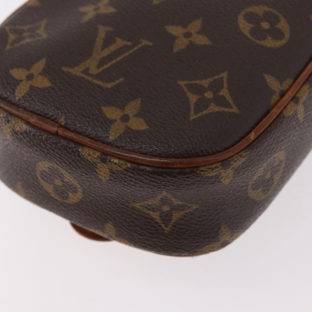 LOUIS VUITTON Monogram Pochette Gange Shoulder Bag M51870 LV Auth 185949