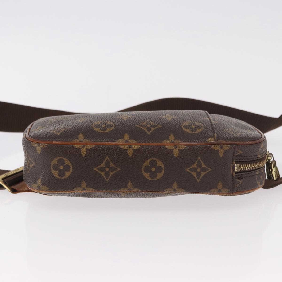 LOUIS VUITTON Monogram Pochette Gange Shoulder Bag M51870 LV Auth 185949