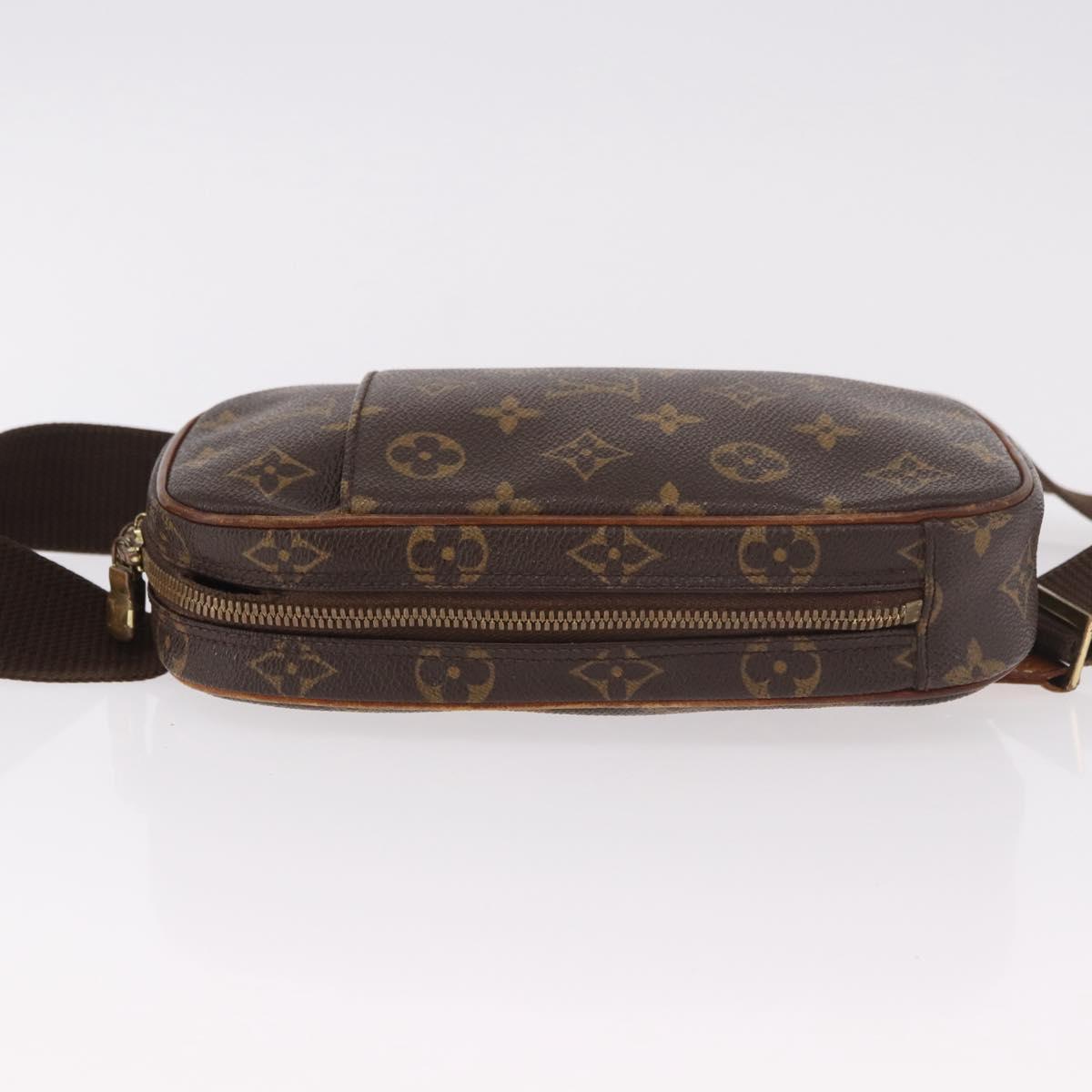 LOUIS VUITTON Monogram Pochette Gange Shoulder Bag M51870 LV Auth 185949