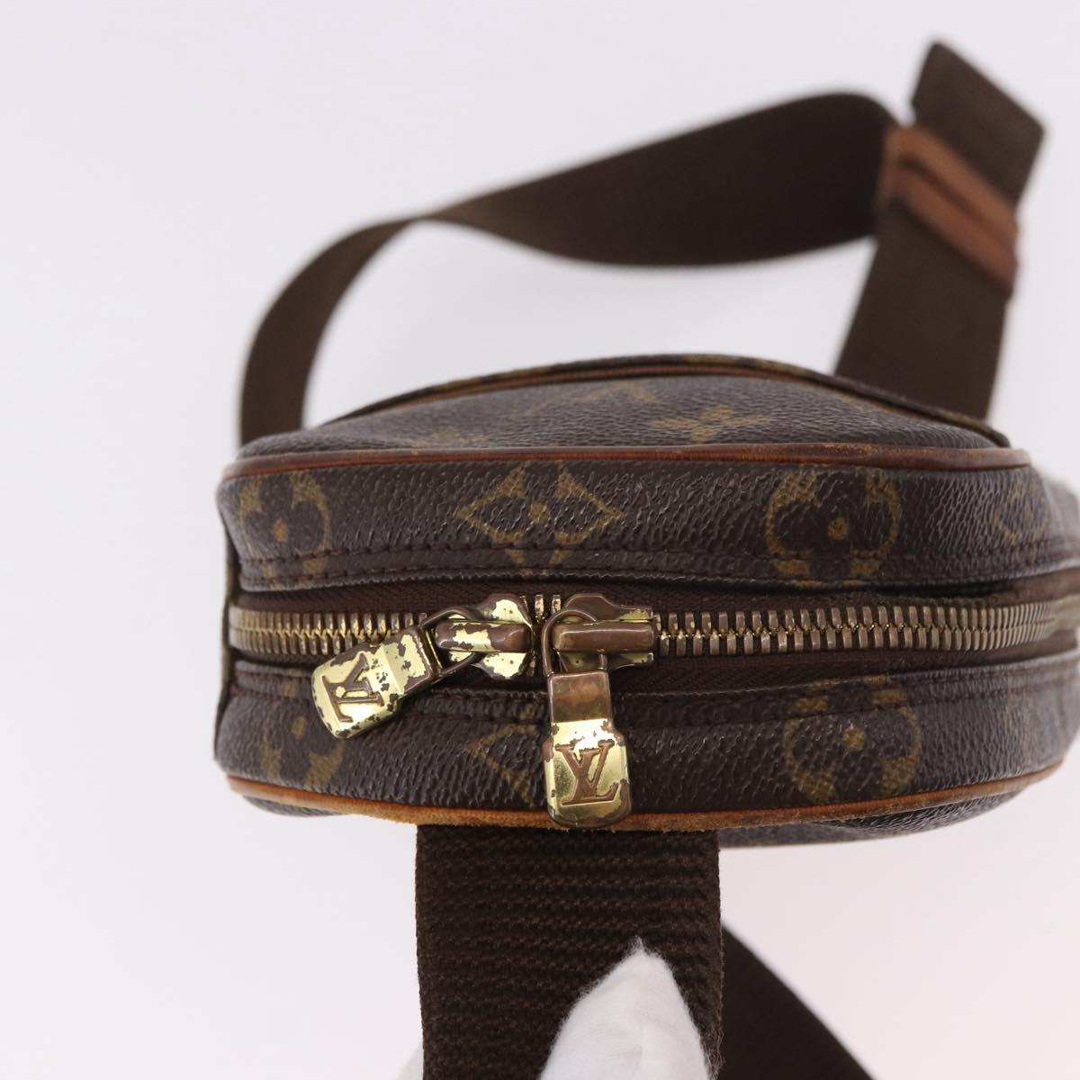 LOUIS VUITTON Monogram Pochette Gange Shoulder Bag M51870 LV Auth 185949