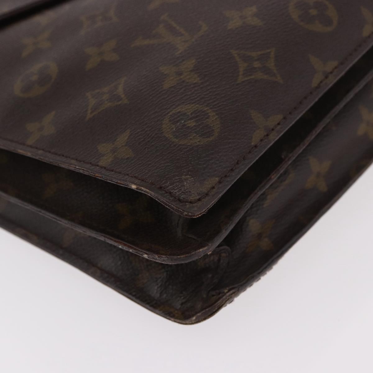 LOUIS VUITTON Monogram Serviette Conseiller Briefcase M53331 LV Auth 185967
