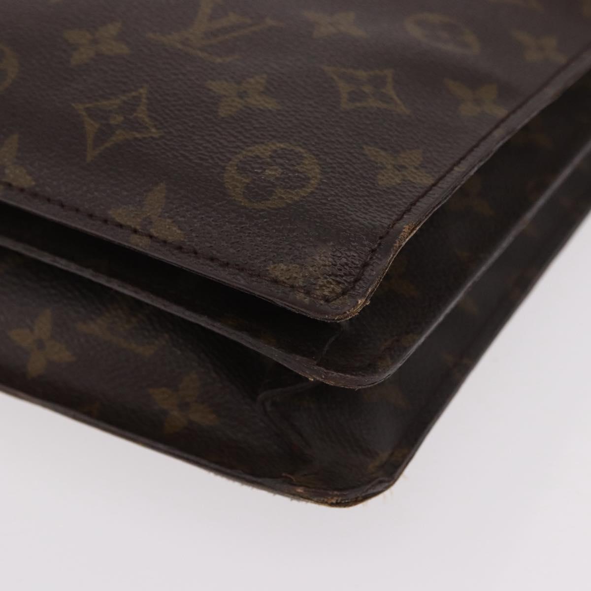 LOUIS VUITTON Monogram Serviette Conseiller Briefcase M53331 LV Auth 185967