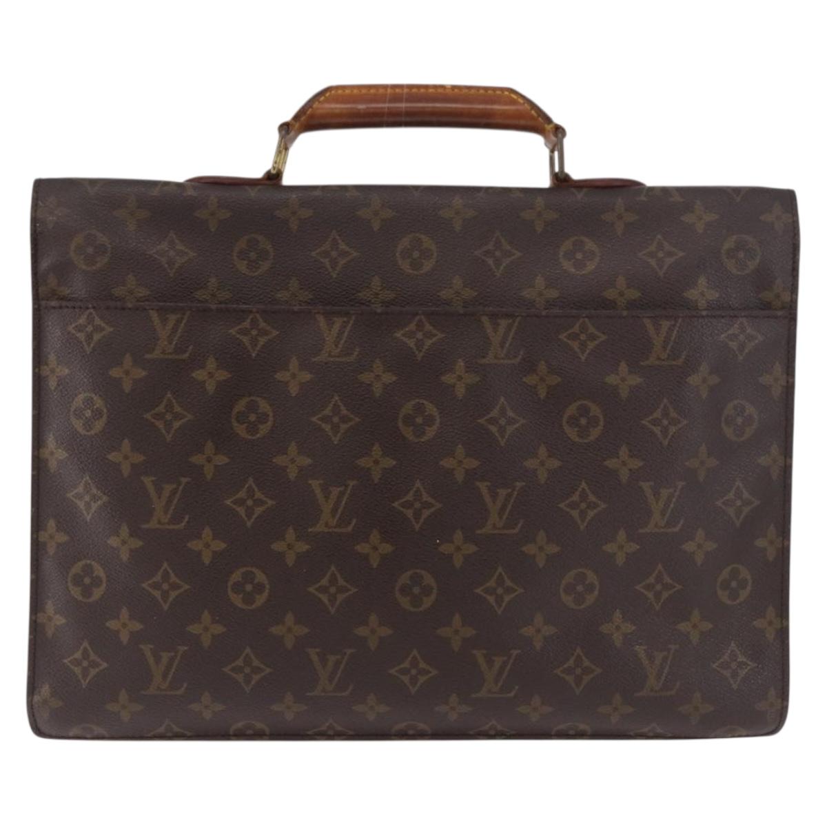 LOUIS VUITTON Monogram Serviette Conseiller Briefcase M53331 LV Auth 185967