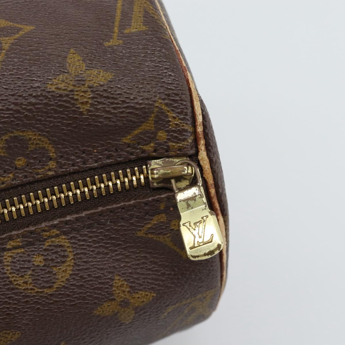 LOUIS VUITTON Monogram Papillon 26 Hand Bag M51386 LV Auth 185983