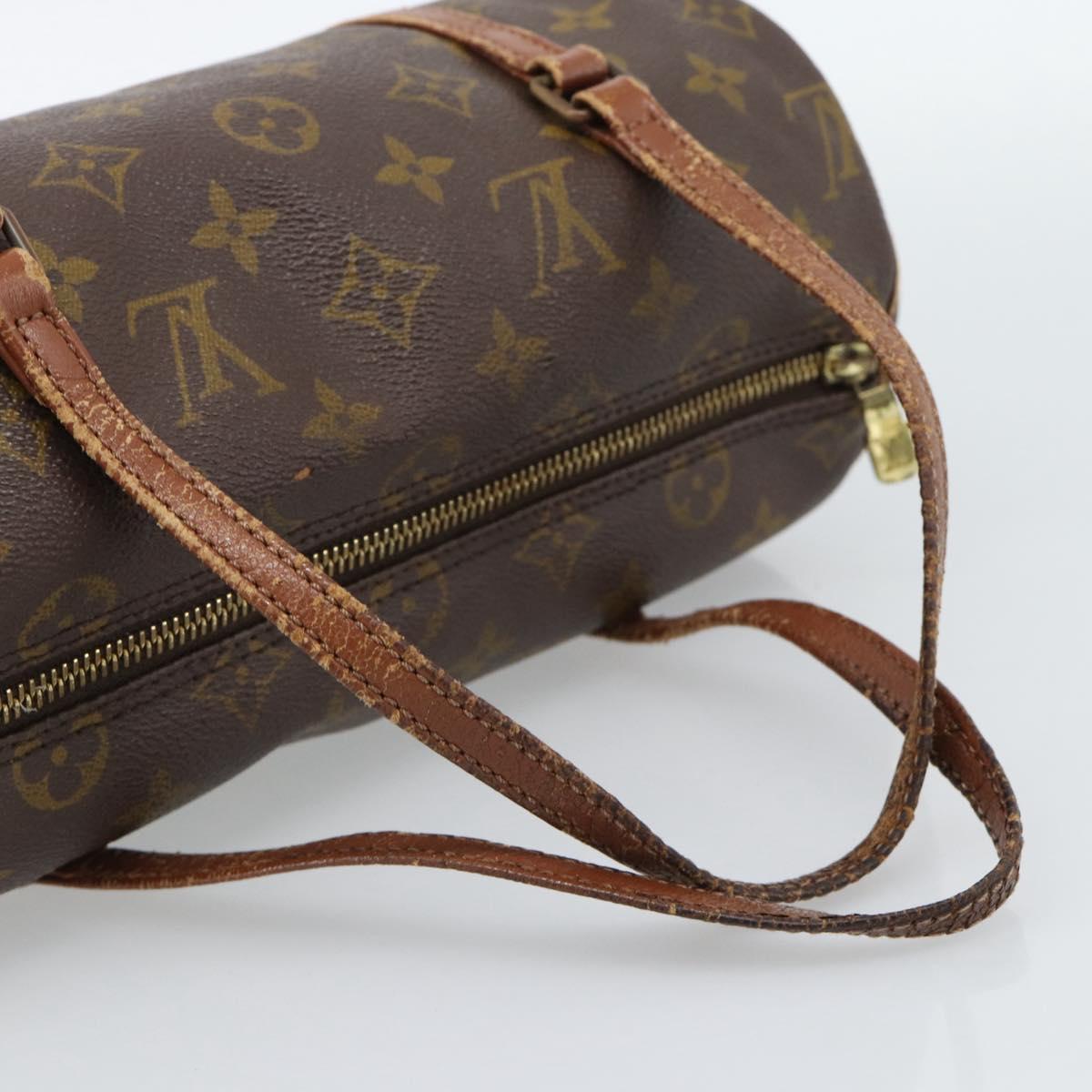 LOUIS VUITTON Monogram Papillon 26 Hand Bag M51386 LV Auth 185983