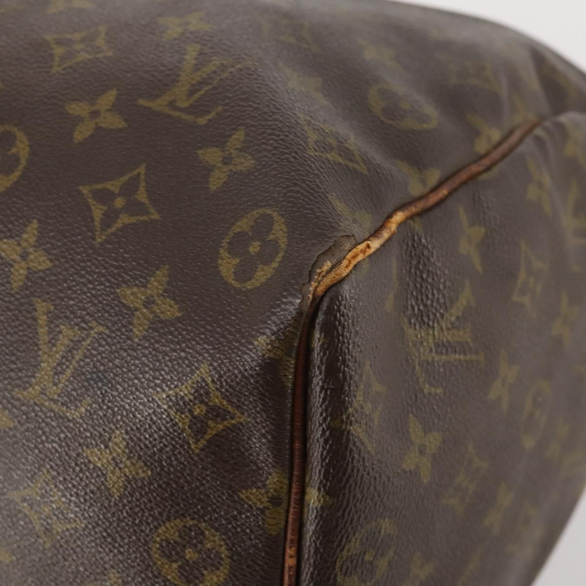 LOUIS VUITTON Monogram Keepall 50 Boston Bag M41426 LV Auth 185984